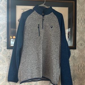 Men’s Villanova quarter zip sweatshirt